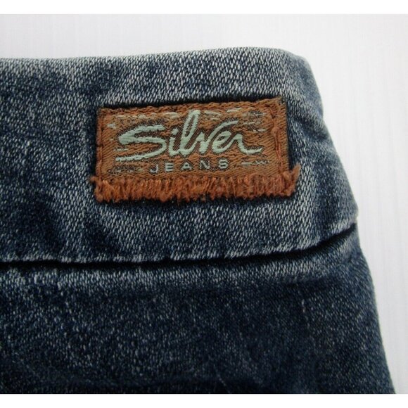 VINTAGE Silver Jeans 30 Sage Western Glove Work Bootcut Denim Pants - Picture 9 of 15